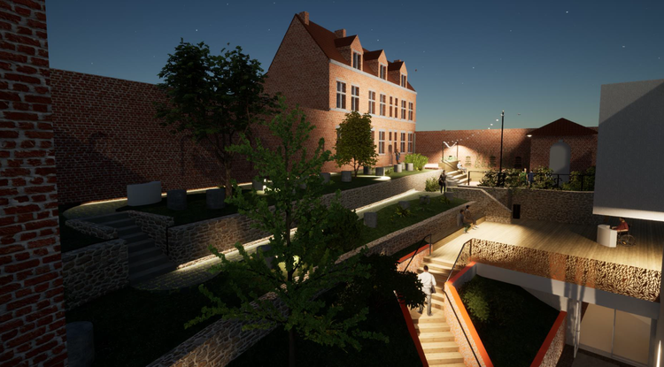 Projet architectural de la maison des Collections © A&G Architecture 