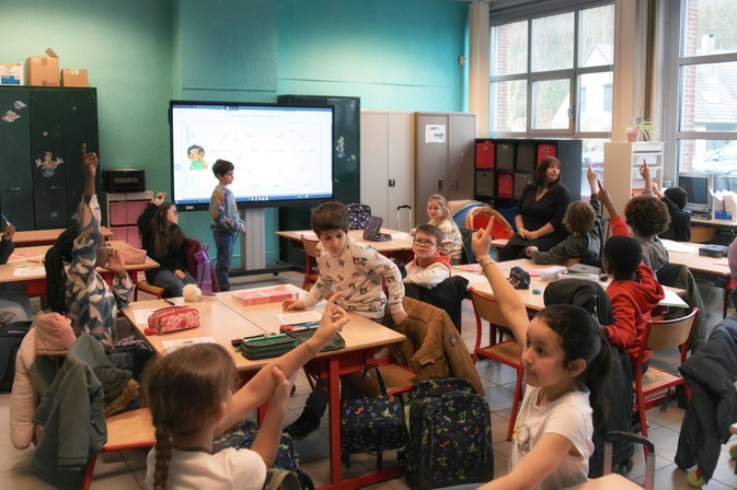 Robert André - école communale de Jemappes-Flénu