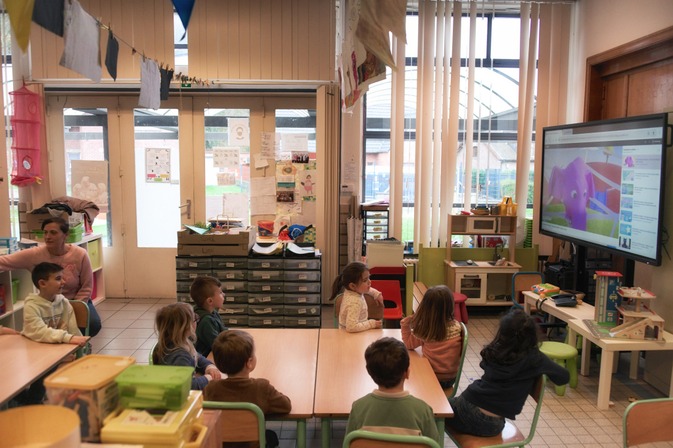 Robert André - école communale de Jemappes-Flénu