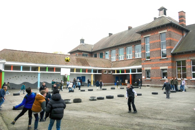 Victor Baudour - école communale d'Havré