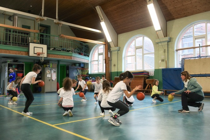 Victor Baudour - école communale d'Havré